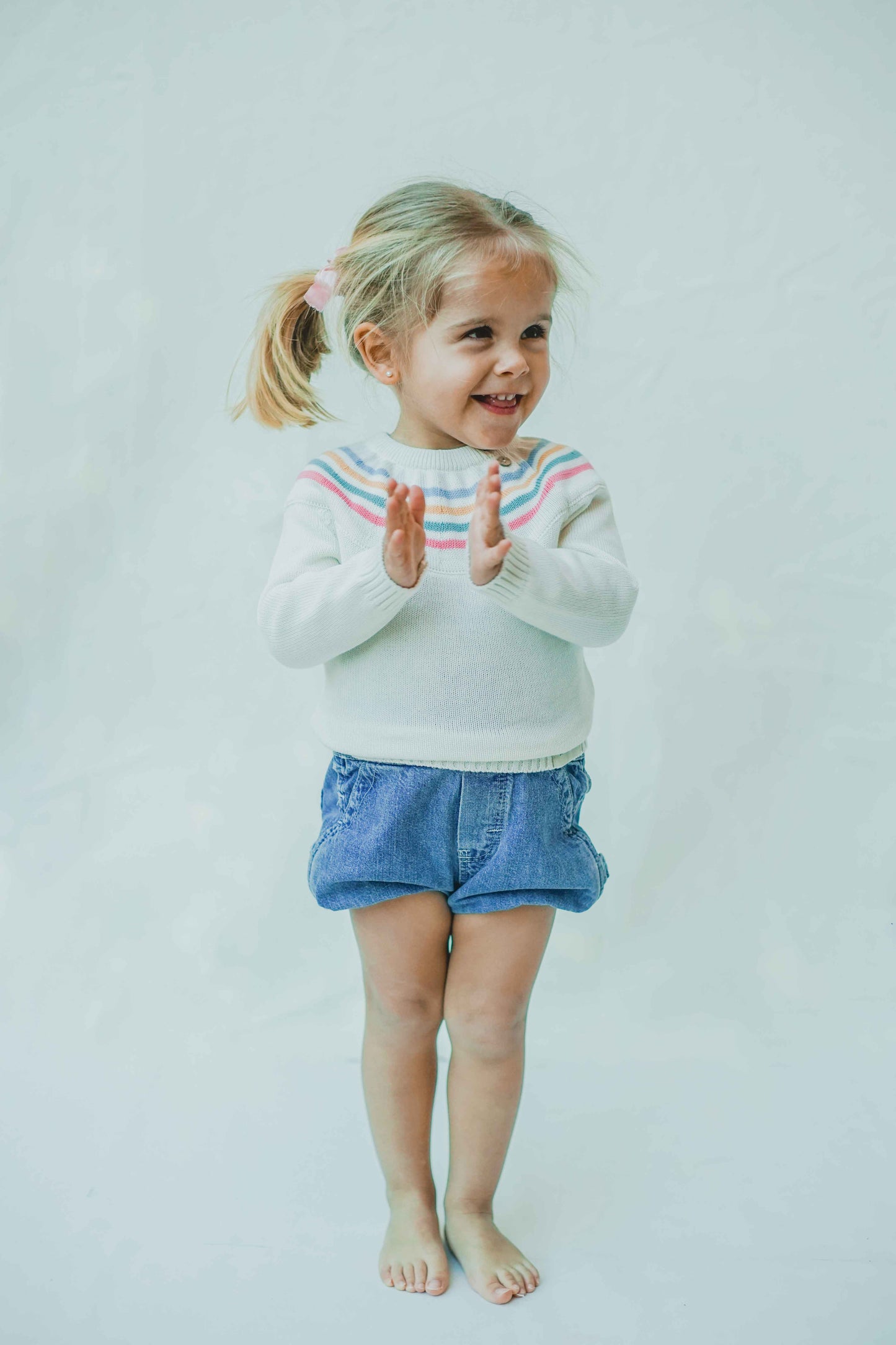 Jersey crudo con greca multicolor
