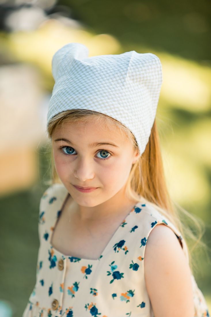 Red Gingham "Josefine" Dress