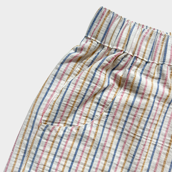 Pantalón de rayas multicolor