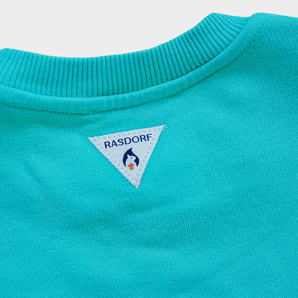 Sudadera Adventurers turquesa