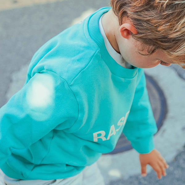 Sudadera Adventurers turquesa