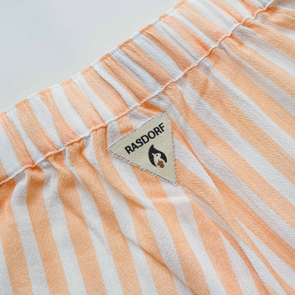 Pantalón de rayas orange