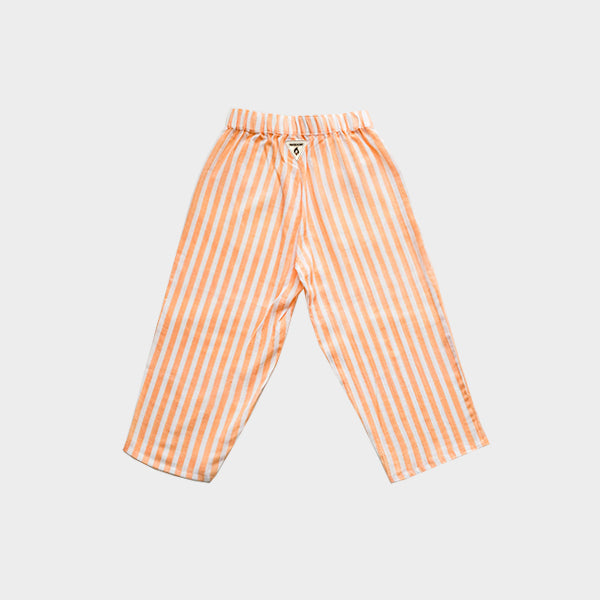 Pantalón de rayas orange