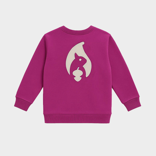 Sudadera Squirrel Frambuesa