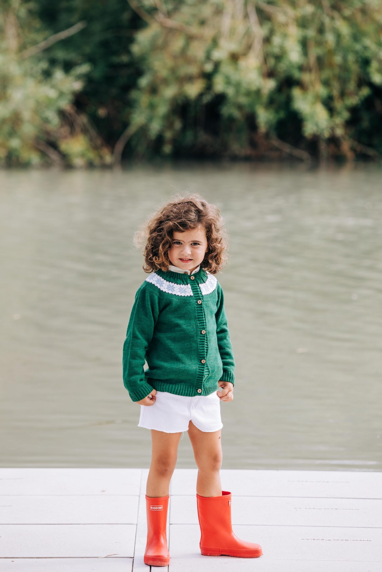 Greca jacket Bottle green