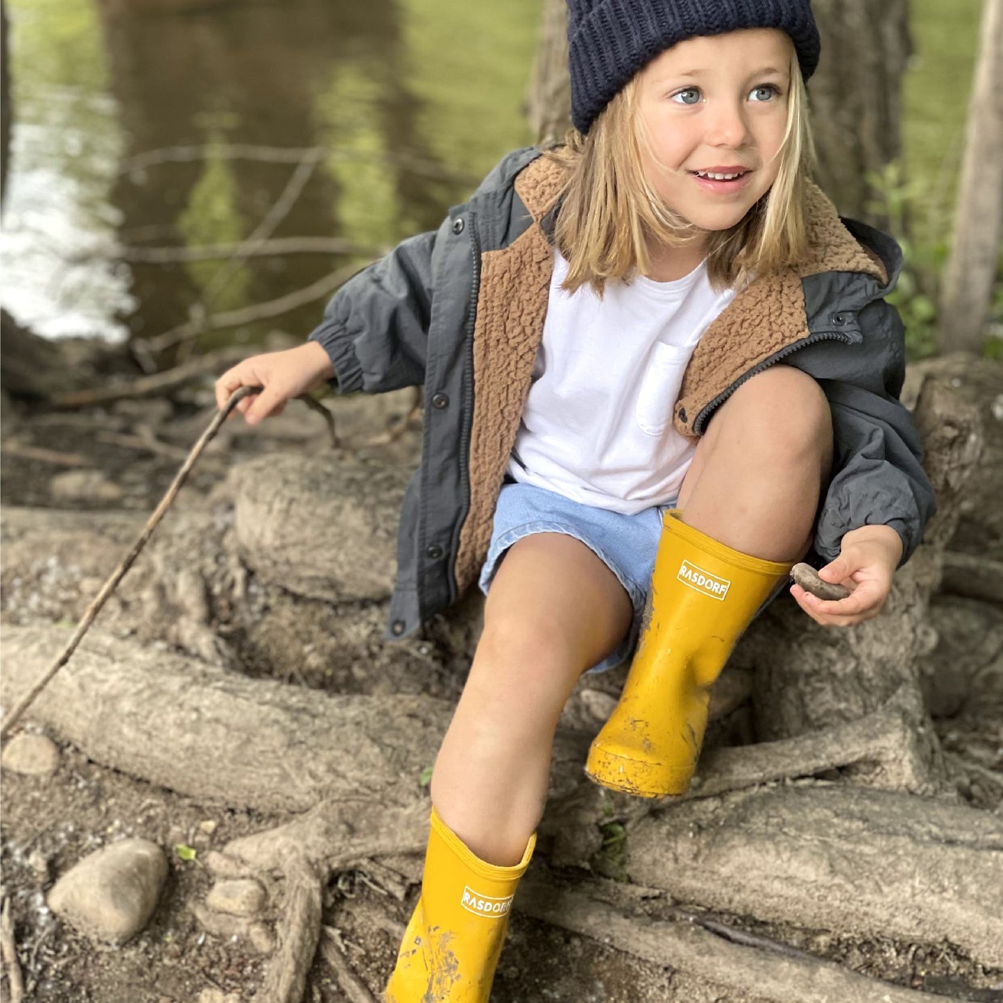 yellow boots