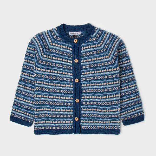 Greca relief jacket Azulón