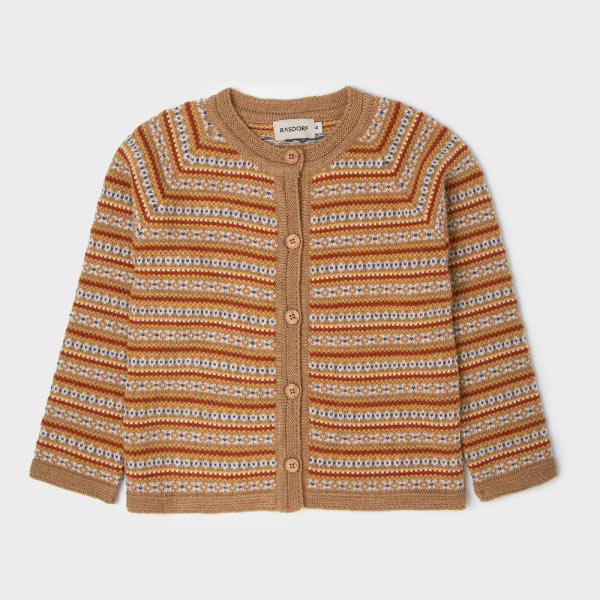 Chaqueta grecas relieve Camel
