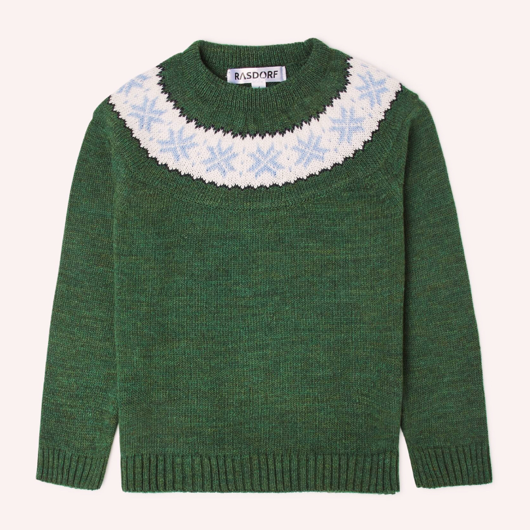 Greca Green Sweater