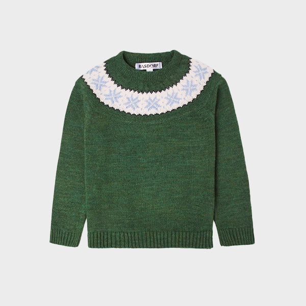 Greca Green Sweater