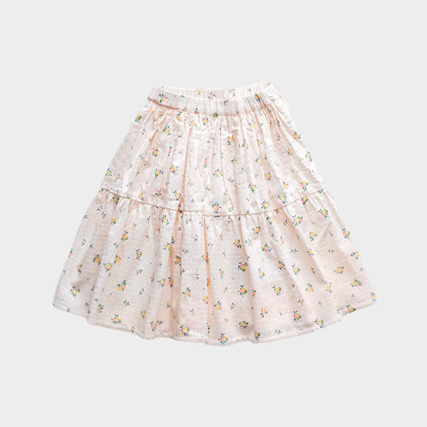 Falda vuelo flores MIDI
