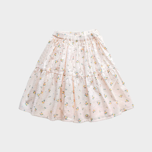Falda vuelo flores MIDI