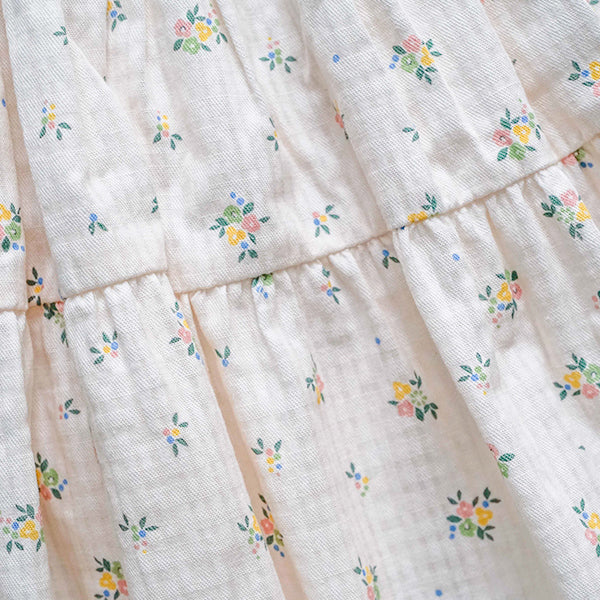 Falda vuelo flores MIDI