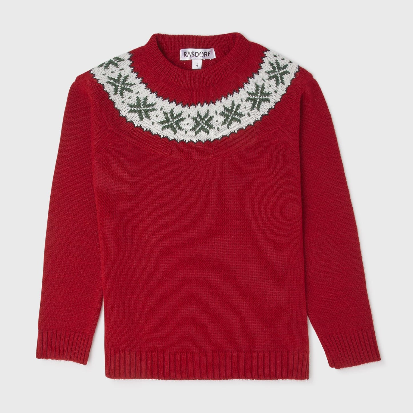 Greca Red Sweater