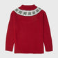 Greca Red Sweater