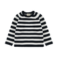 Navy Blue Sailor Striped Sweater
